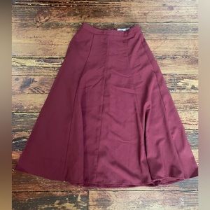 Old Navy size 0 burgundy skirt